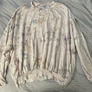 Muted tie dye sweater